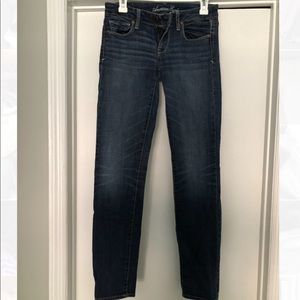 American eagle skinny jeans, size 4